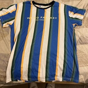 Striped Blue T shirt